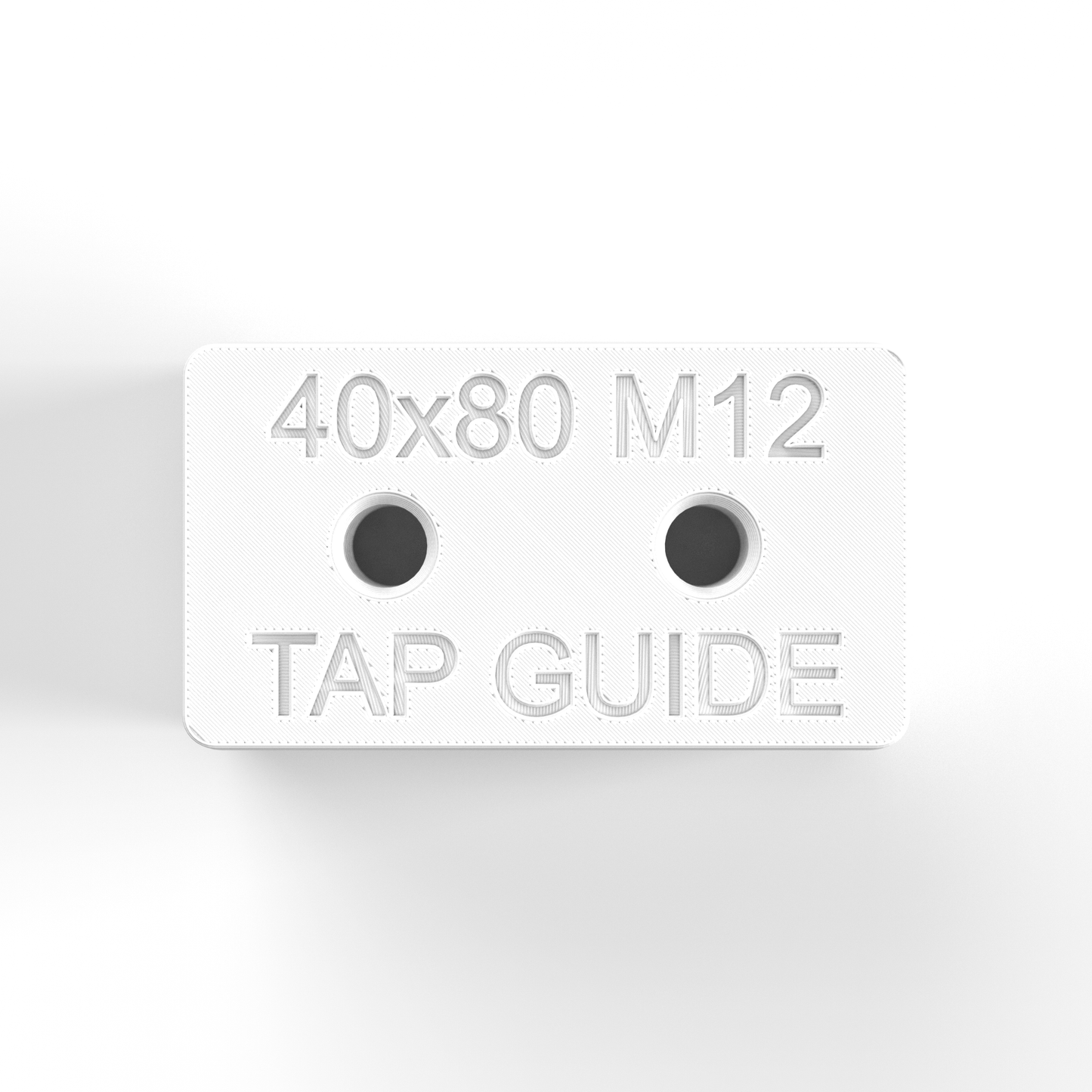 ฟิกซ์เจอร์ช่วยต๊าปเกลียว อลูมิเนียมโปรไฟล์ 40x80 - M12