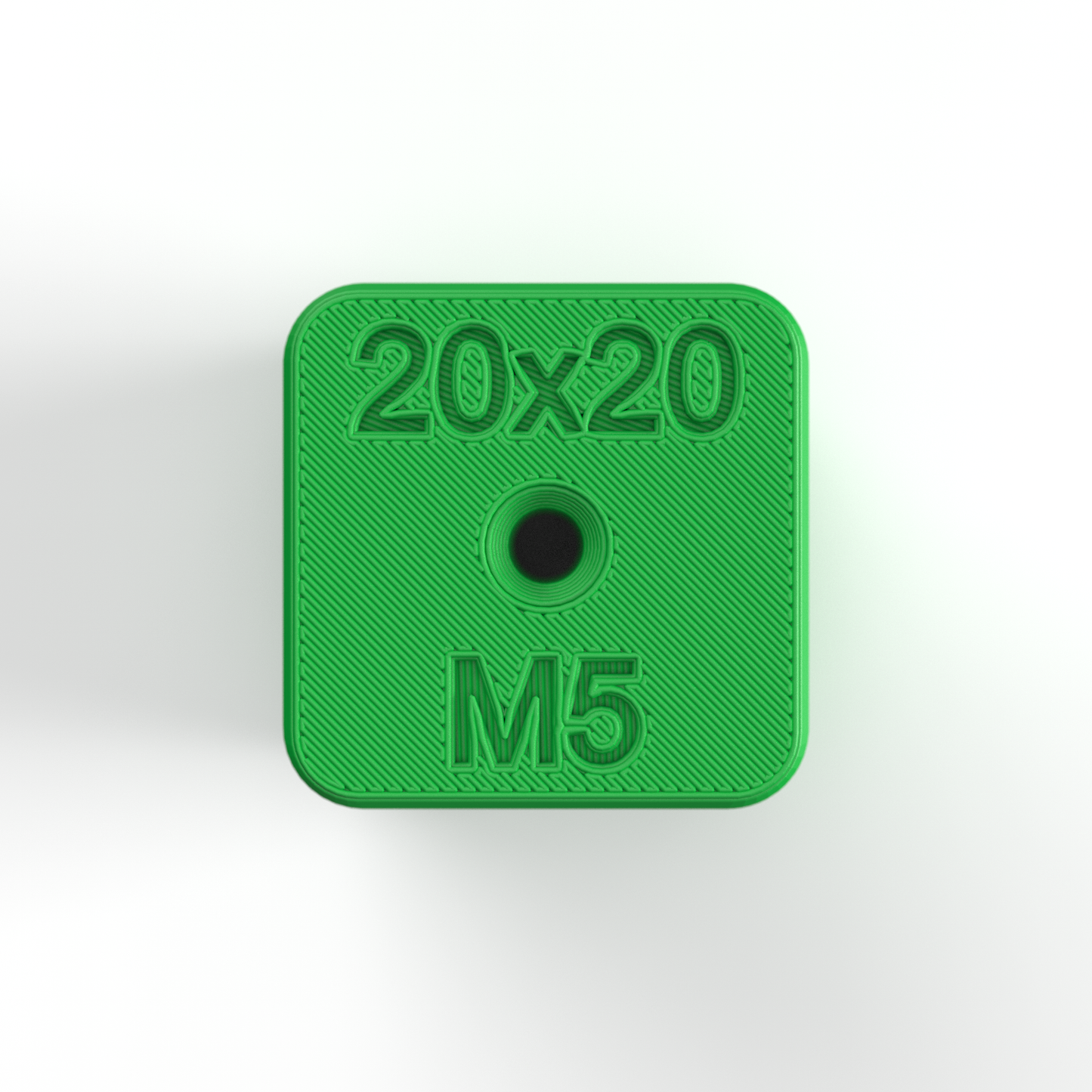 20x20 Aluminum Profile Tap Guide Fixture - M5