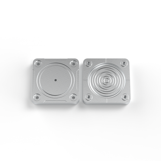 แม่พิมพ์ที่รองแก้วอลูมิเนียมขนาด 80mm