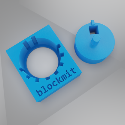 Blockmit Washer Stamping Jig - Crypto Security Tool