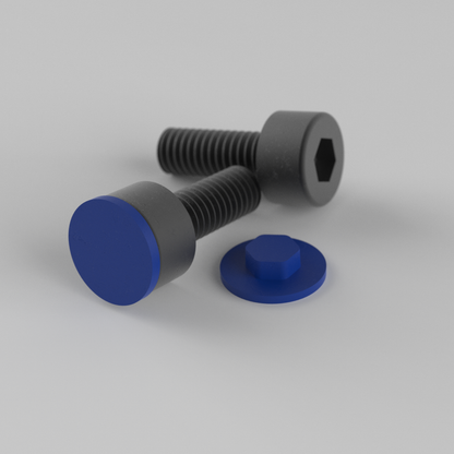 DIN912/ISO 4762 Hex Socket Screw Head Covers - Polypropylene