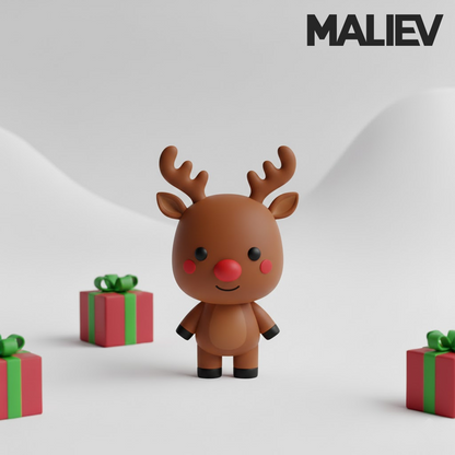 Rudie Reindeer (3D Model files)