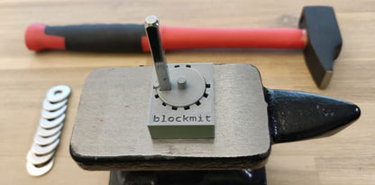 Blockmit Washer Stamping Jig - Crypto Security Tool