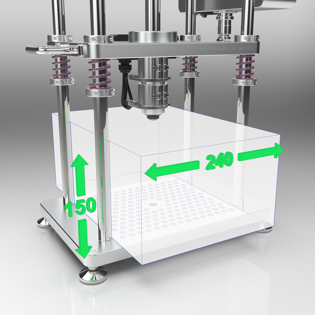 Pneumatic Injection Molding Machine (30g) – MALIEV