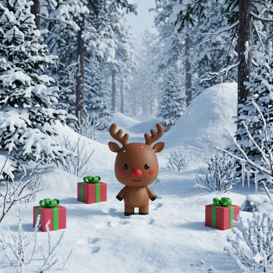 Rudie Reindeer (3D Model files)